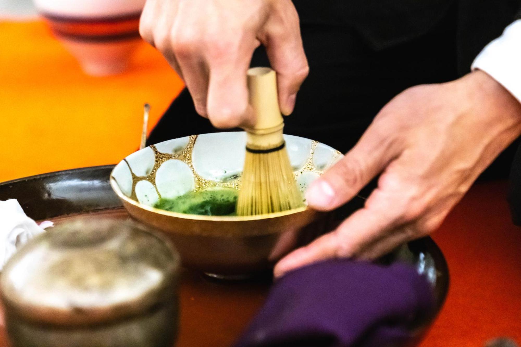 京都清水诺嘉酒店 外观 照片 Preparation of matcha